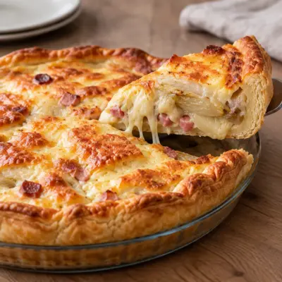 Tarte aux endives et au maroilles facile