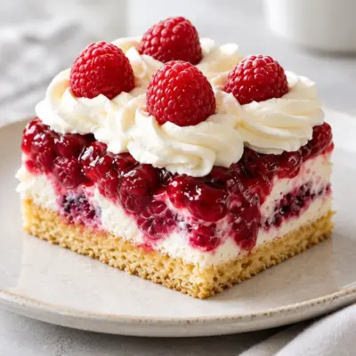 Tarte framboise mascarpone facile et fraîche