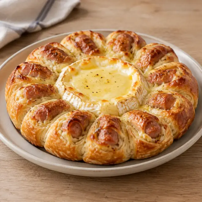 Tarte soleil recette facile au camembert