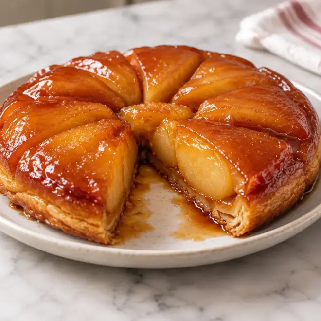 Tarte Tatin recette facile et caramélisée