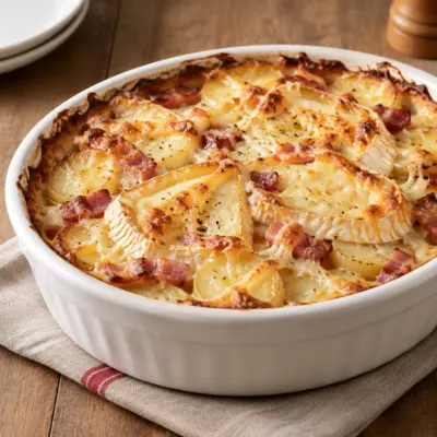 Tartiflette recette facile au reblochon