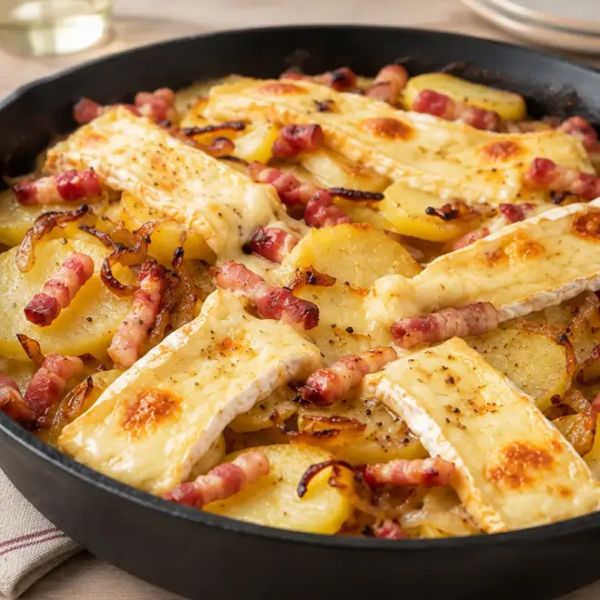 Tartiflette recette fondante au reblochon