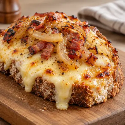 Tartines gratinées recette facile et fondante