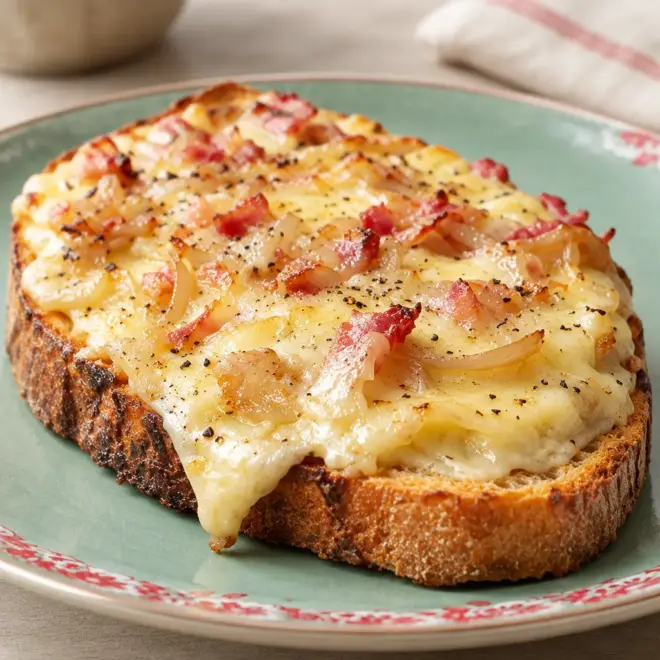 Tartines gratinées recette facile et fondante