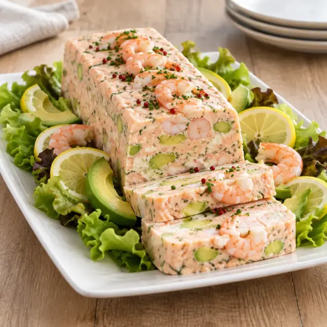Terrine de crevettes, recette froide à l’avocat
