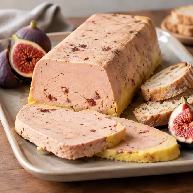 Terrine de foie gras aux figues facile et fondante