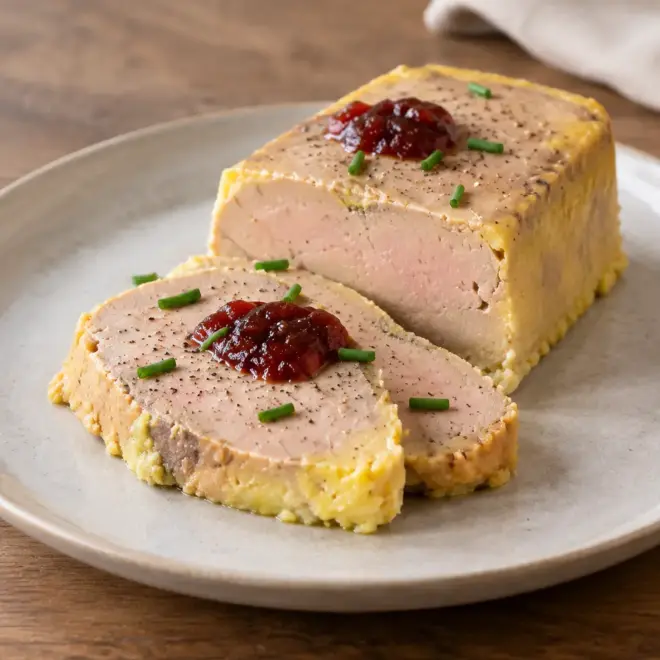 Terrine de foie gras maison à l’Armagnac