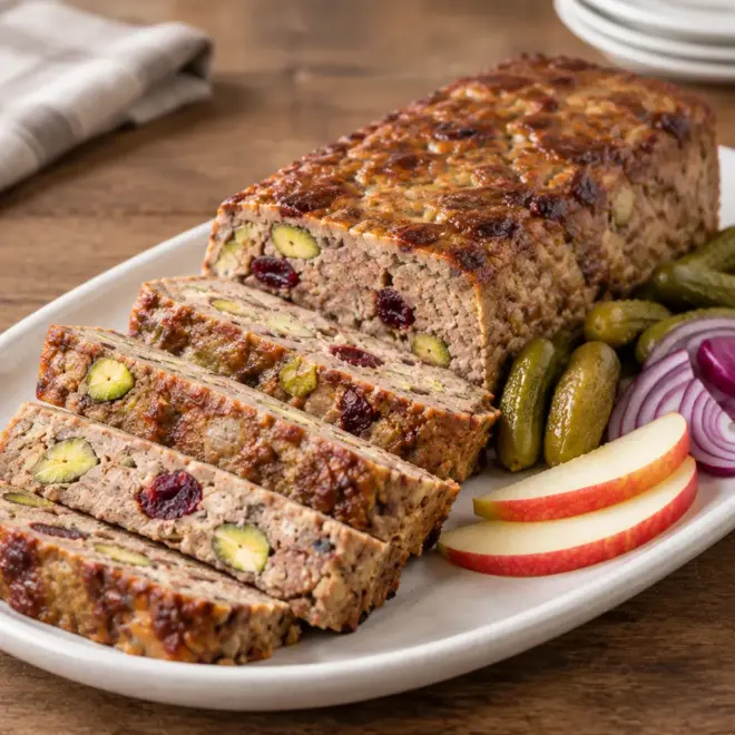 Terrine de foies de volaille aux pistaches