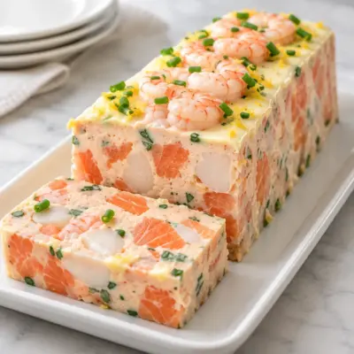 Terrine de fruits de mer au saumon facile