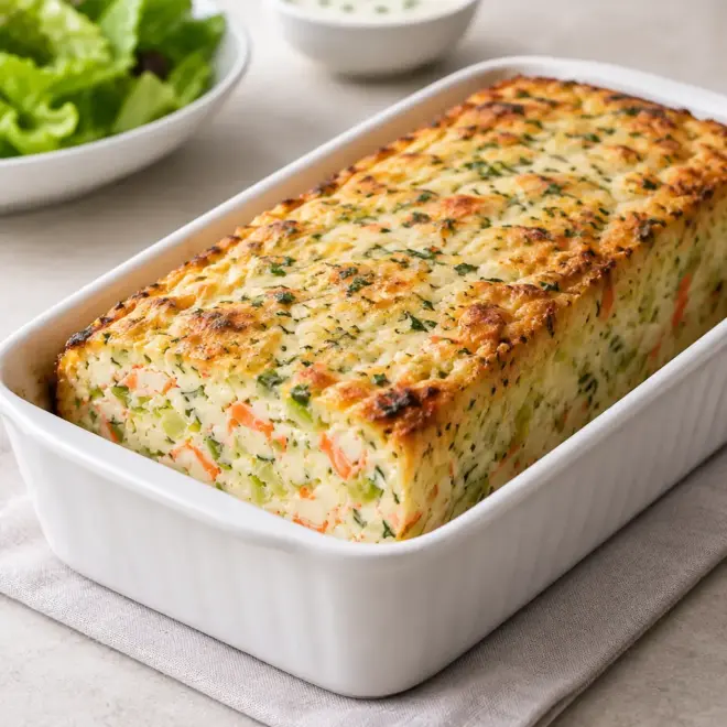 Terrine de poireaux et de crabe facile