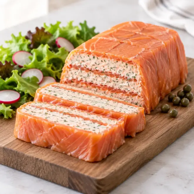 Terrine de saumon facile et crémeuse