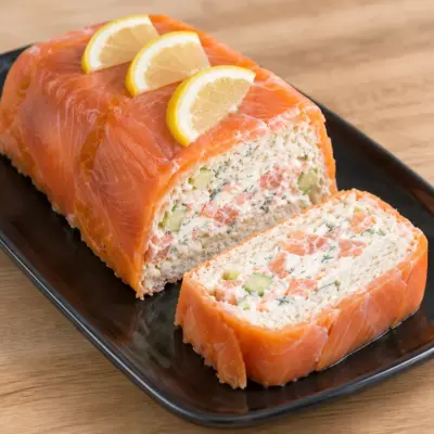Terrine de saumon fumé facile et crémeuse