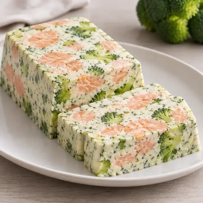 Terrine de saumon recette froide au brocoli