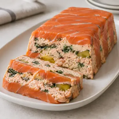 Terrine de saumon recette froide et crémeuse