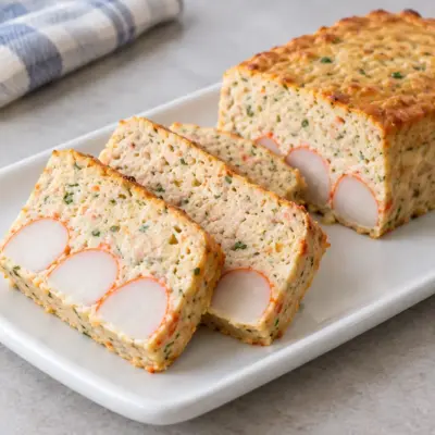 Terrine de thon facile, cœur de surimi
