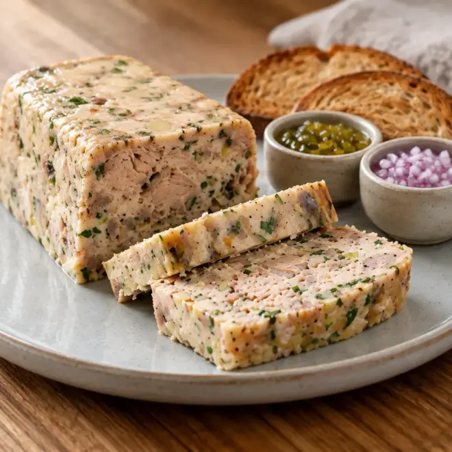 Terrine maquereau fumé pomme facile