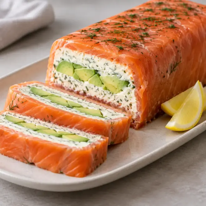 Terrine saumon avocat facile et sans cuisson