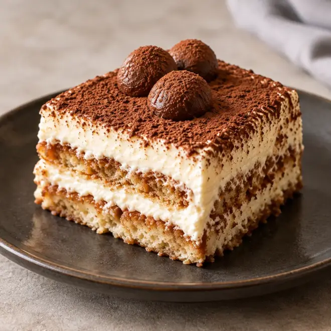 Tiramisu classique facile et crémeux