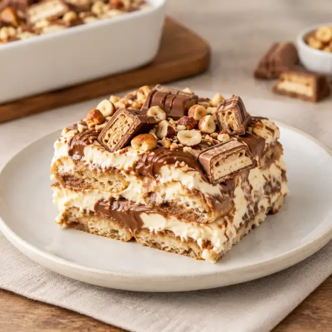 Tiramisu Kinder Bueno facile et crémeux