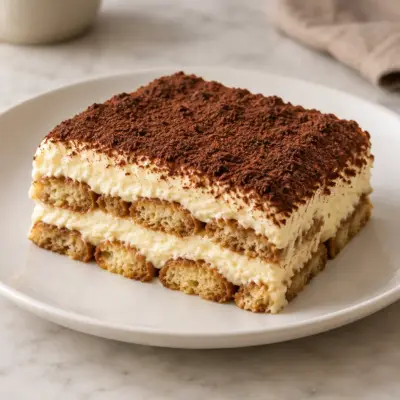Tiramisu recette classique au café et cacao
