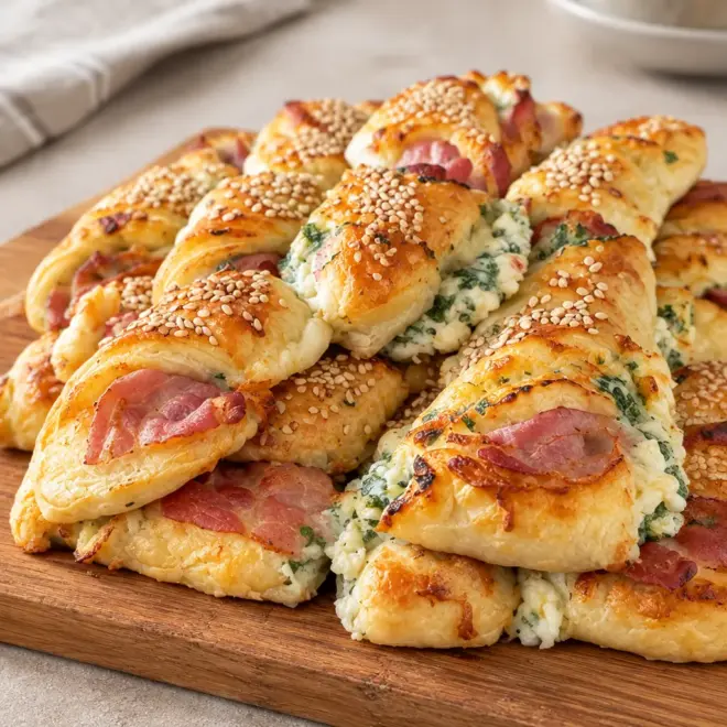 Torsades feuilletées recette facile et dorée