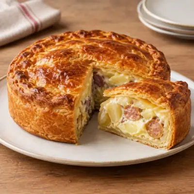 Tourte franc-comtoise facile et fondante