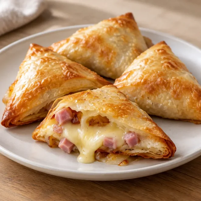 Triangles de brick au reblochon faciles