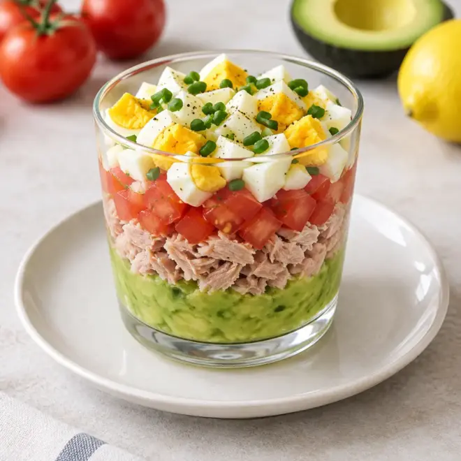 Verrine avocat thon : recette fraîche et facile
