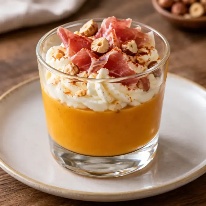 Verrines de butternut recette facile et raffinée