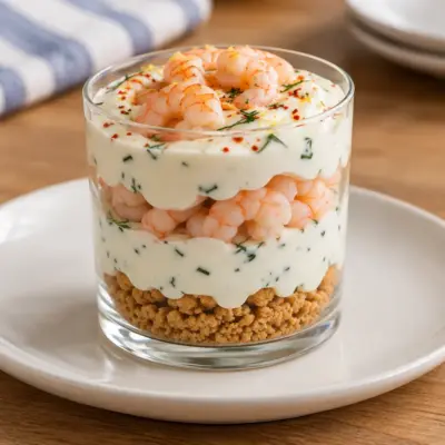 Verrines de crevettes recette facile et fraîche