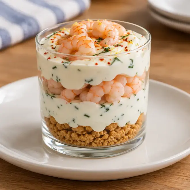 Verrines de crevettes recette facile et fraîche