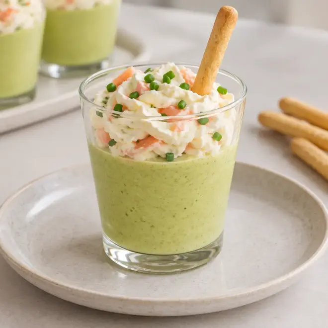 Verrines froides asperges : recette facile