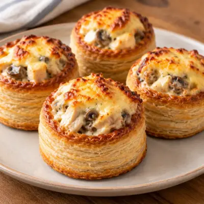 Vol-au-vent au Maroilles : recette crémeuse